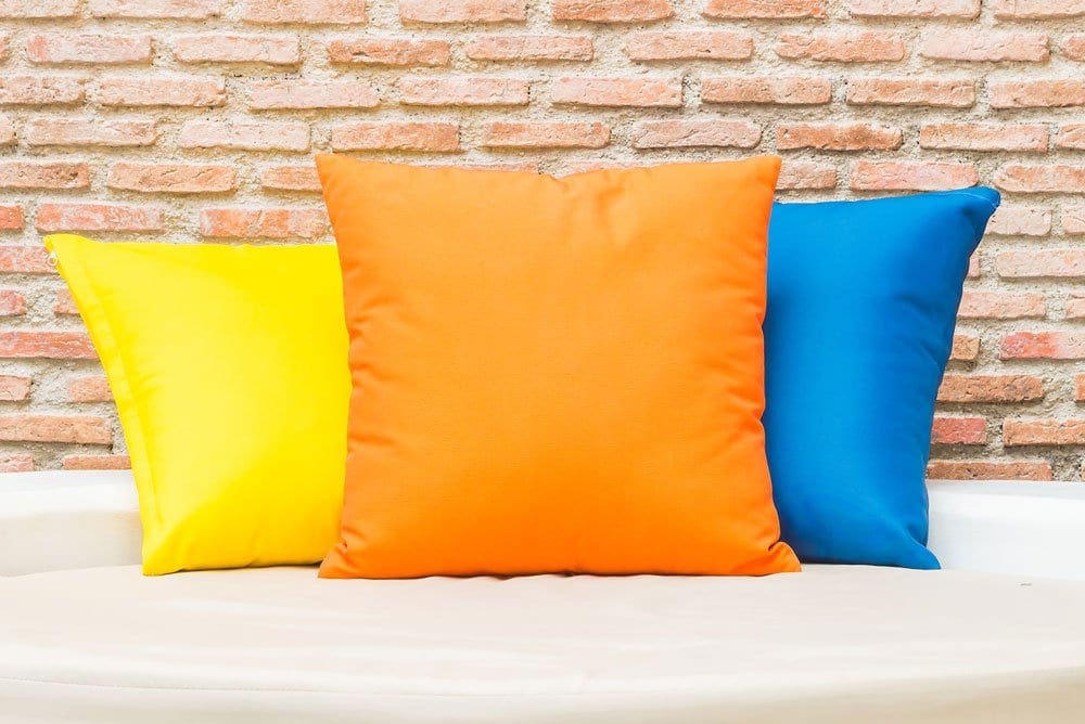 Almofadas com estampas personalizadas