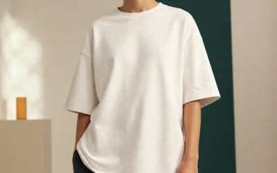 Camiseta oversized ou tradicional: como escolher para sua marca