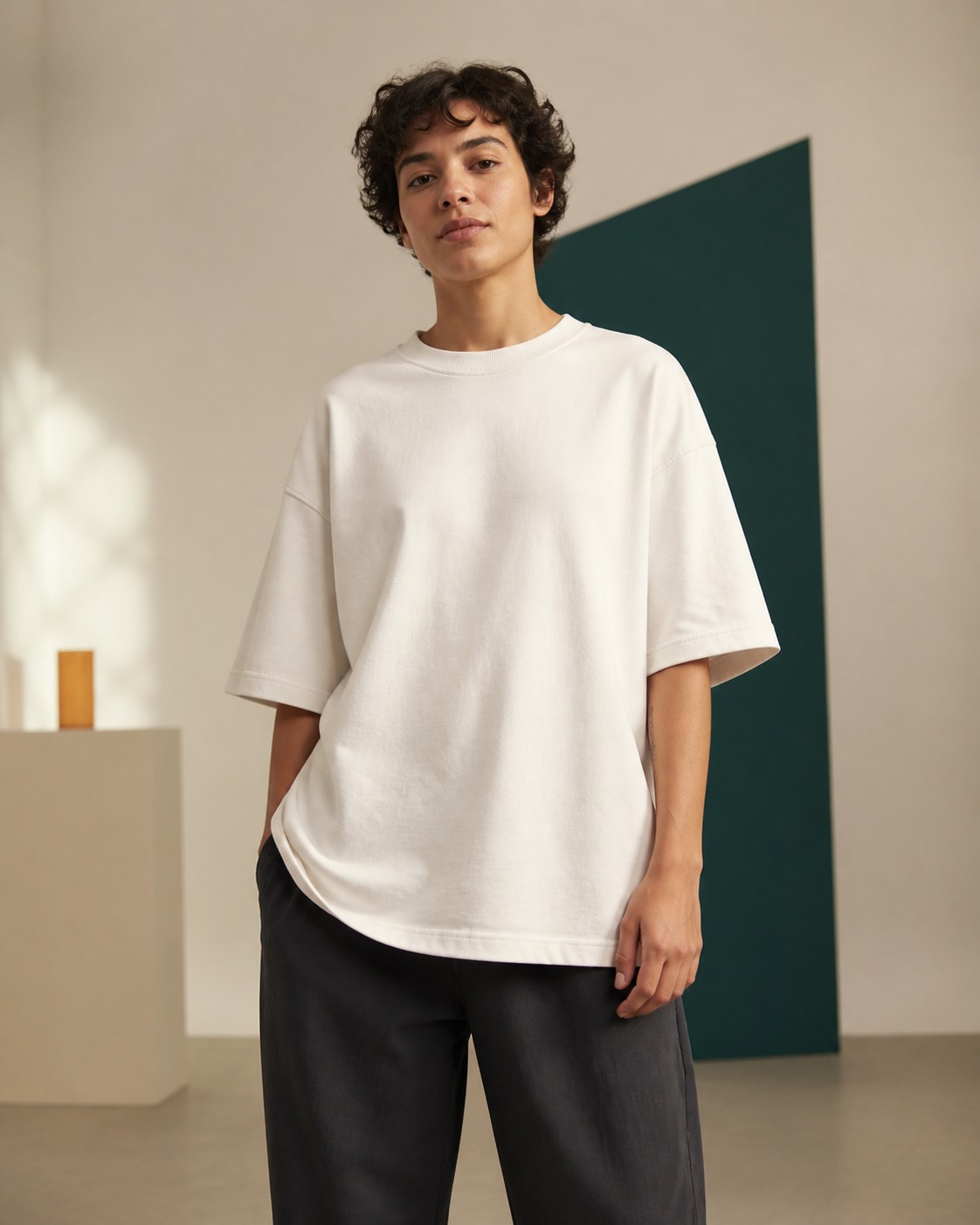 Camiseta oversized personalizada